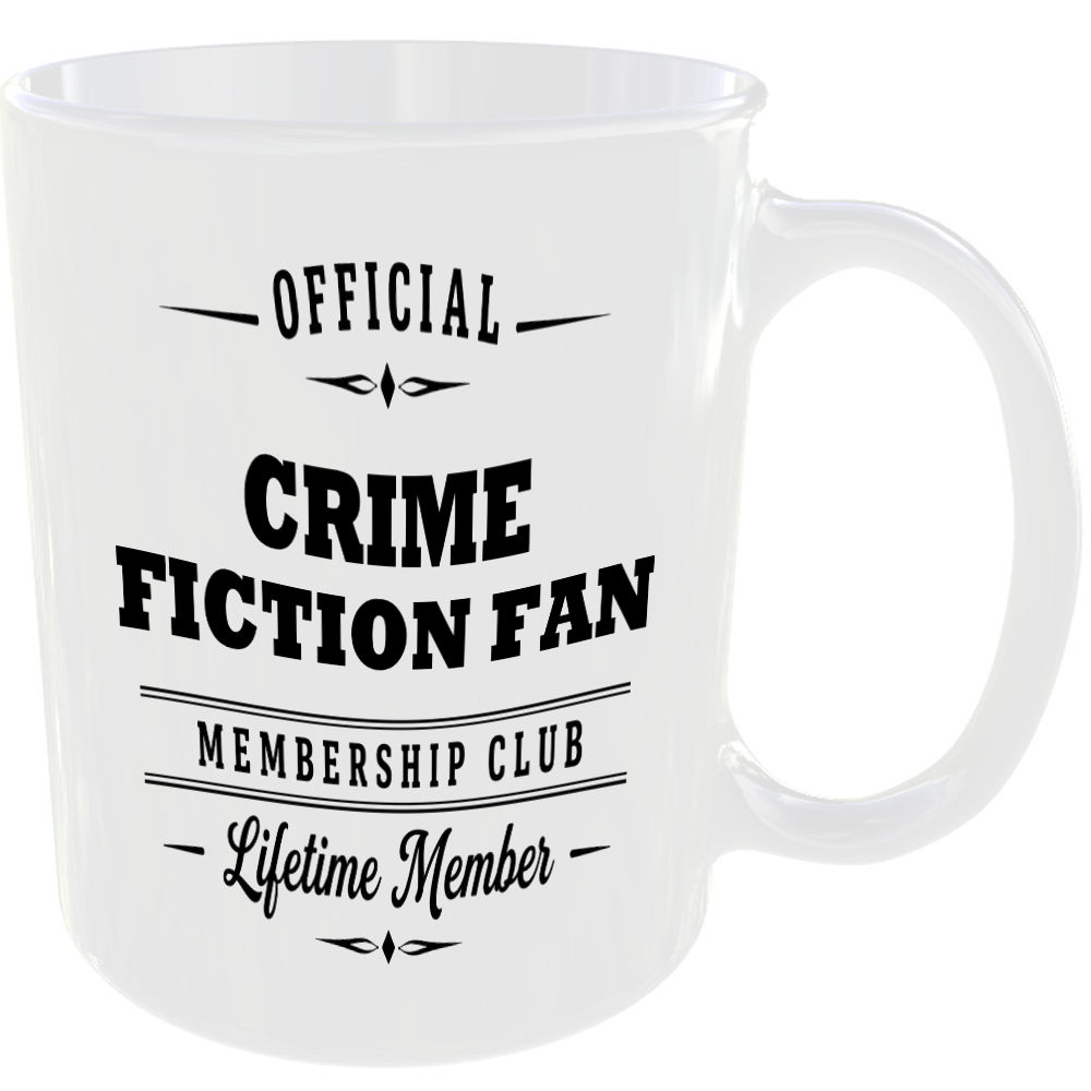 Official Crime Fiction Fan Membership Club Funny Ceramic Mug Entertainment Gift - Image 2