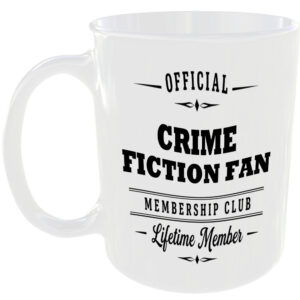 Official Crime Fiction Fan Membership Club Funny Ceramic Mug Entertainment Gift