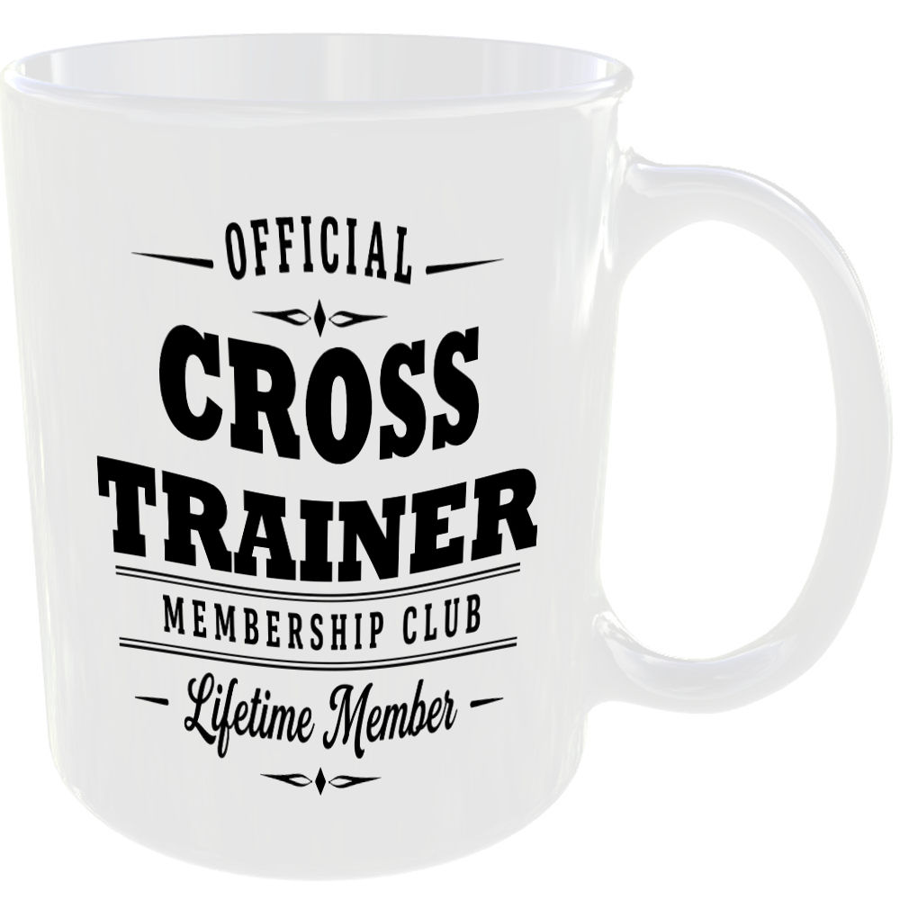 Official Cross Trainer Membership Club Funny Ceramic Mug Sports Fitness Fan Gift - Image 2