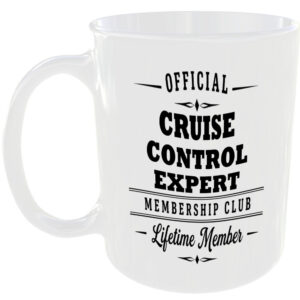Official Cruise Control Expert Membership Club Funny Car Lover Ceramic Mug Gift
