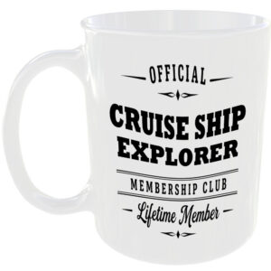 Official Cruise Ship Explorer Membership Club Funny Ceramic Mug Travel Holiday