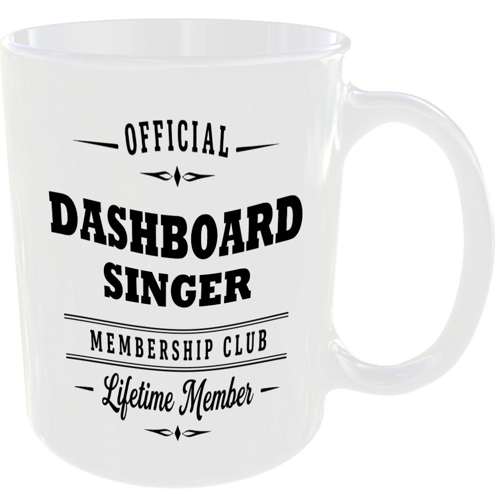 Official Dashboard Singer Membership Club Funny Ceramic Mug Car Enthusiast Gift - Image 2
