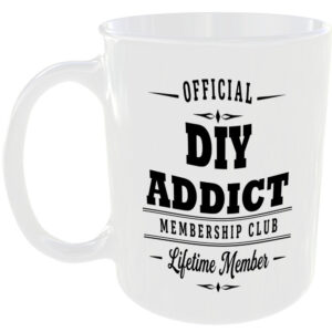 Official DIY Addict Membership Club Funny Ceramic Mug Birthday Gift Tea Coffee ☕