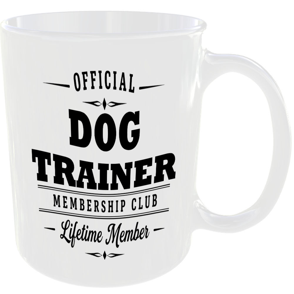 Official Dog Trainer Membership Club Funny Ceramic Mug Pet Lover Birthday - Image 2