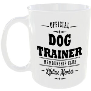 Official Dog Trainer Membership Club Funny Ceramic Mug Pet Lover Birthday