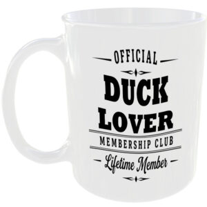 Official Duck Lover Membership Club Funny Ceramic Mug Birthday Gift Tea Coffee ☕