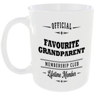 Official Favourite Grandparent Membership Club Funny Mug