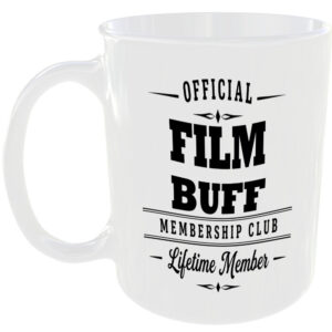 Official Film Buff Membership Club Funny Ceramic Mug Birthday Gift Tea Coffee ☕