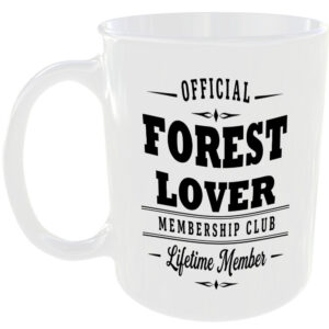 Official Forest Lover Membership Club Funny Ceramic Mug Birthday Gift Tea Coffee