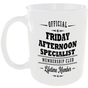 Official Friday Afternoon Specialist Membership Club Funny Gaming Mug Gift
