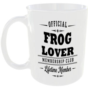 Official Frog Lover Membership Club Funny Ceramic Mug Birthday Gift Tea Coffee