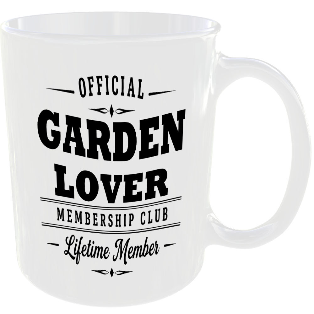 Official Garden Lover Membership Club Funny Ceramic Mug Birthday Gift Tea Coffee - Image 2