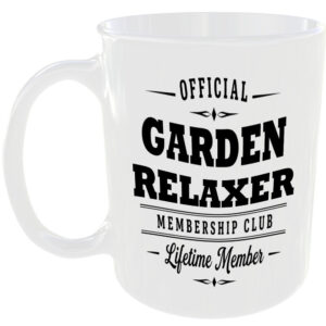Official Garden Relaxer Membership Club Funny Gardening Ceramic Mug Gift