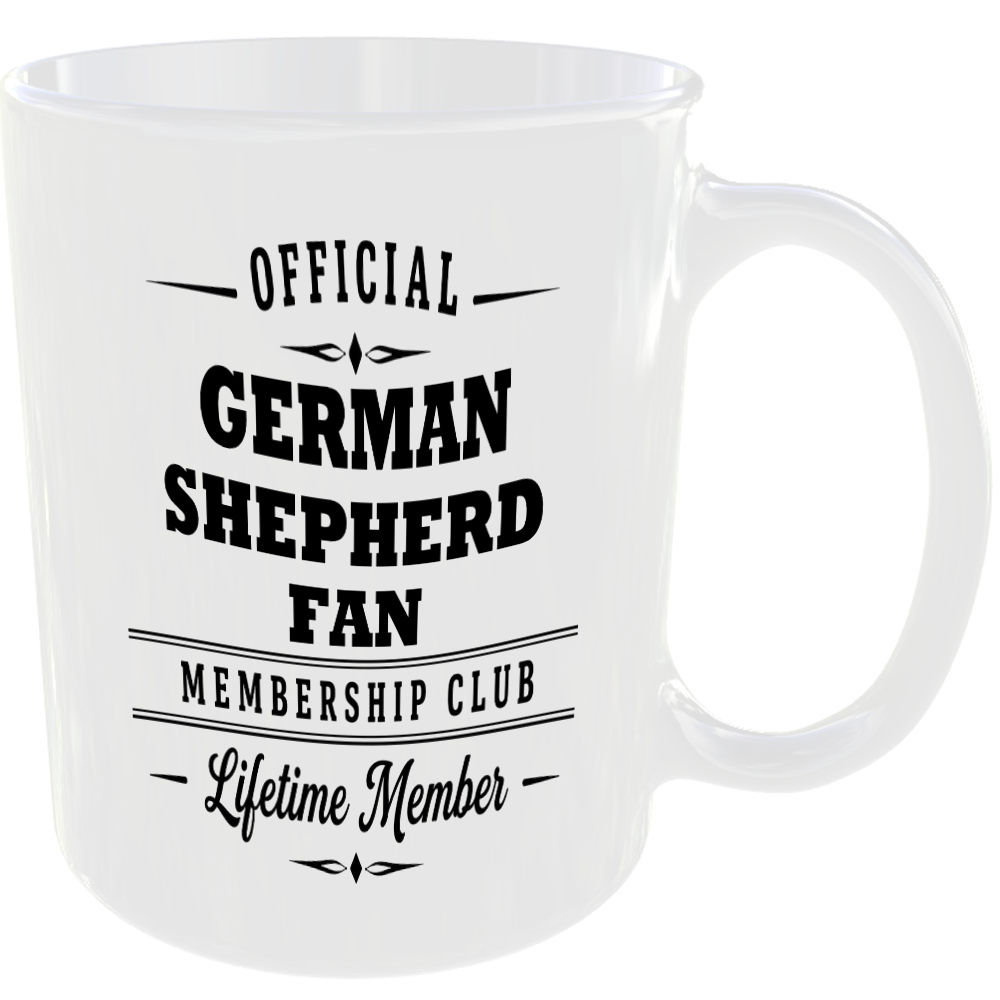 Official German Shepherd Fan Membership Club Funny Ceramic Mug Novelty Gift - Image 2