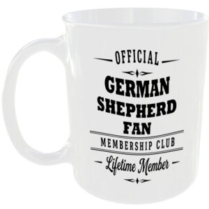 Official German Shepherd Fan Membership Club Funny Ceramic Mug Novelty Gift