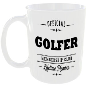 Official Golfer Membership Club Funny Ceramic Mug Birthday Gift Tea Coffee Cup