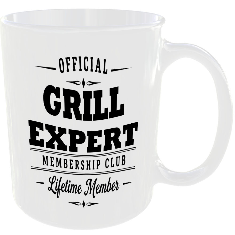 Official Grill Expert Membership Club Funny Ceramic Mug Food Lover Kitchen Gift - Image 2