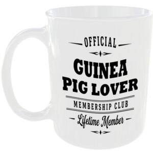 Official Guinea Pig Lover Membership Club Funny Ceramic Mug Birthday Gift Tea ☕