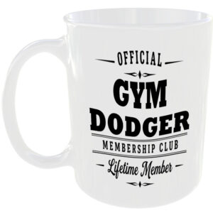 Official Gym Dodger Membership Club Funny Ceramic Mug Sports Fitness Fan Present