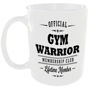Official Gym Warrior Membership Club Funny Ceramic Mug Sports Fitness Fan Gift