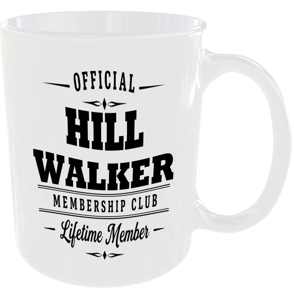 Official Hill Walker Membership Club Funny Ceramic Mug Outdoor Hobby Adventure - Image 2