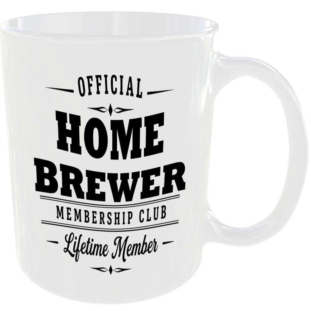 Official Home Brewer Membership Club Funny Ceramic Mug Foodie Drink Kitchen Gift - Image 2