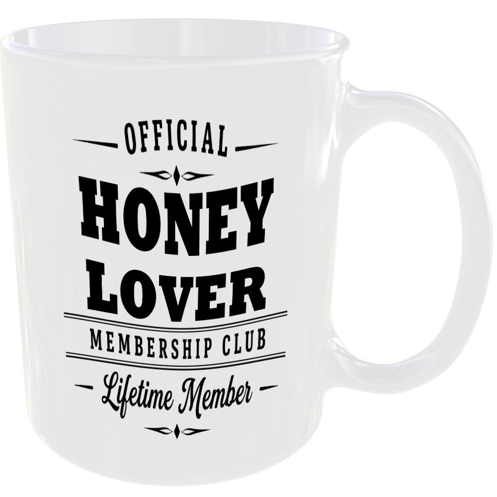 Official Honey Lover Membership Club Funny Ceramic Mug Birthday Gift Tea Coffee - Image 2