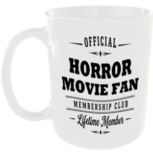 Official Horror Movie Fan Membership Club Funny Ceramic Mug Entertainment Gift