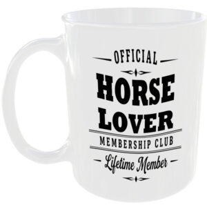 Official Horse Lover Membership Club Funny Ceramic Mug Pet Owner Birthday Gift ☕