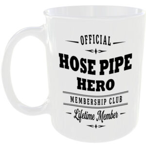Official Hose Pipe Hero Membership Club Funny Gardening Ceramic Mug Gift