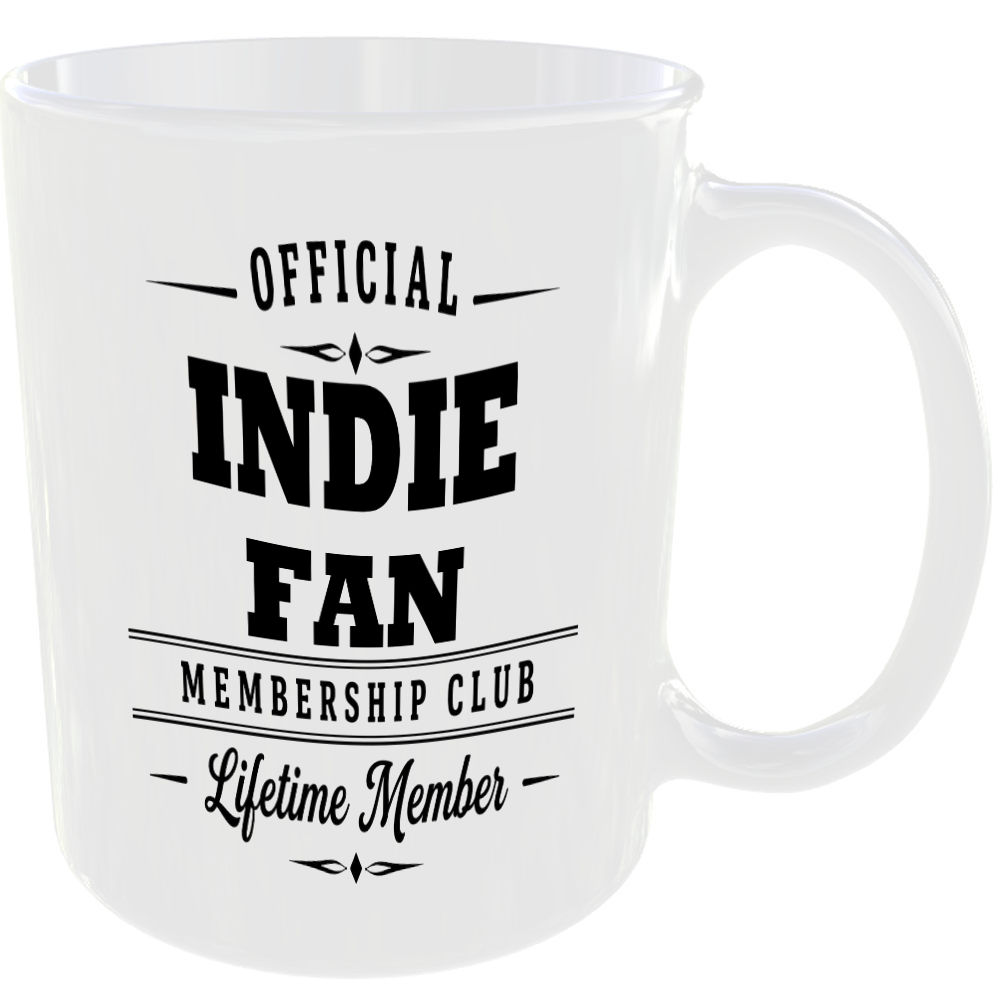 Official Indie Fan Membership Club Funny Ceramic Mug Birthday Gift Tea Coffee ☕ - Image 2