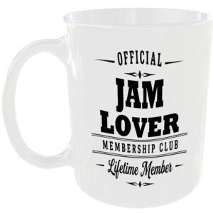 Official Jam Lover Membership Club Funny Ceramic Mug Birthday Gift Tea Coffee ☕