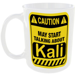 Caution May Start Talking About Kali Mug Funny Martial arts Cup Coffee Tea Gift