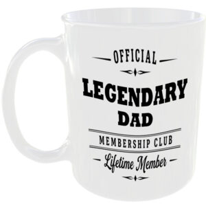 Official Legendary Dad Membership Club Funny Ceramic Mug Birthday Tea Coffee
