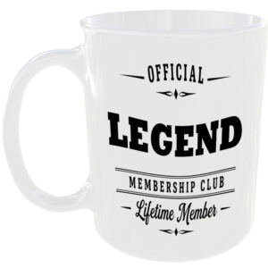 Official Legend Membership Club Funny Ceramic Mug Birthday Gift Tea Coffee Cup