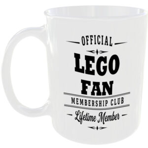 Official Lego Fan Membership Club Funny Ceramic Mug Birthday Gift Tea Coffee Cup