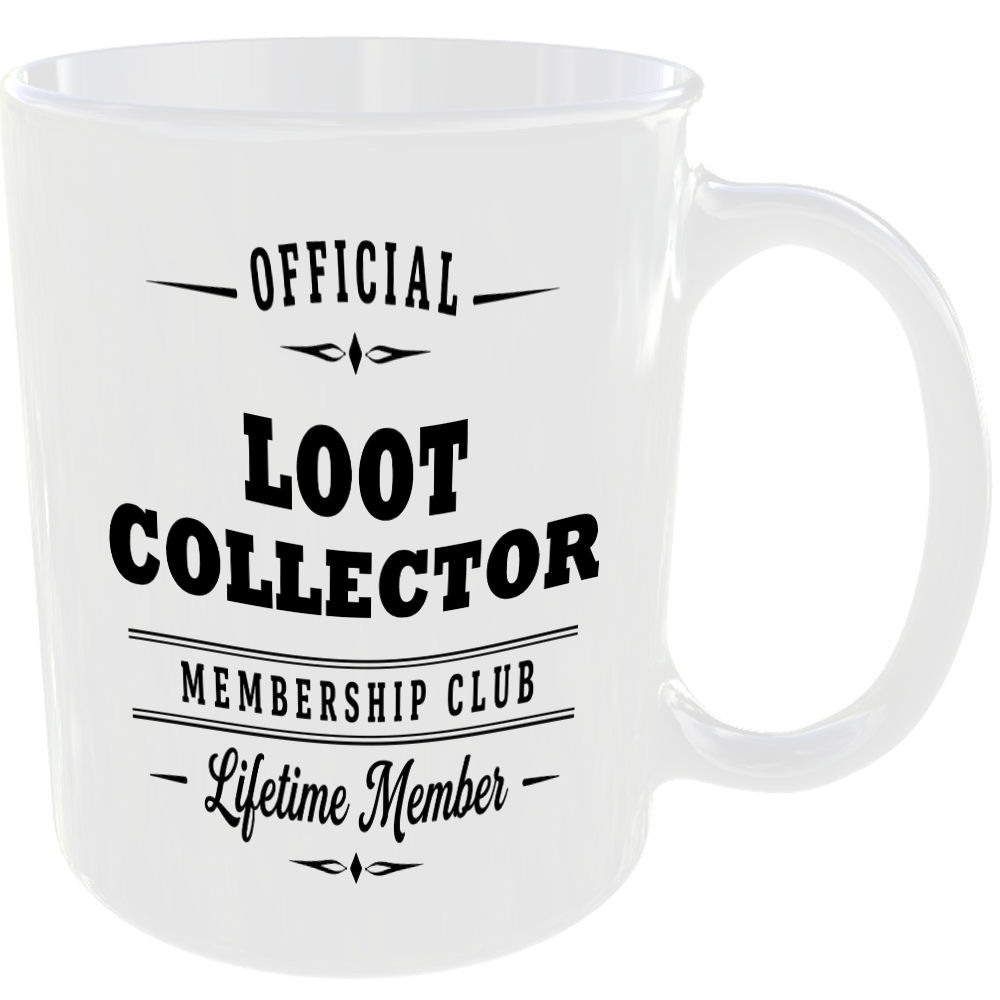 Official Loot Collector Membership Club Funny Ceramic Mug Gaming Gamer Gift - Image 2