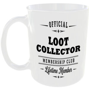 Official Loot Collector Membership Club Funny Ceramic Mug Gaming Gamer Gift