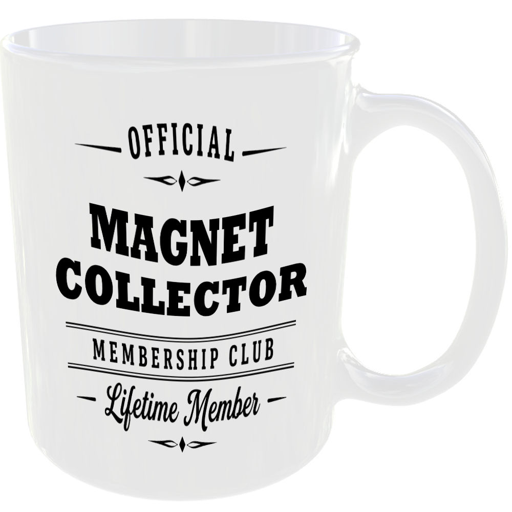 Official Magnet Collector Membership Club Funny Ceramic Mug Hobby Novelty Gift - Image 2
