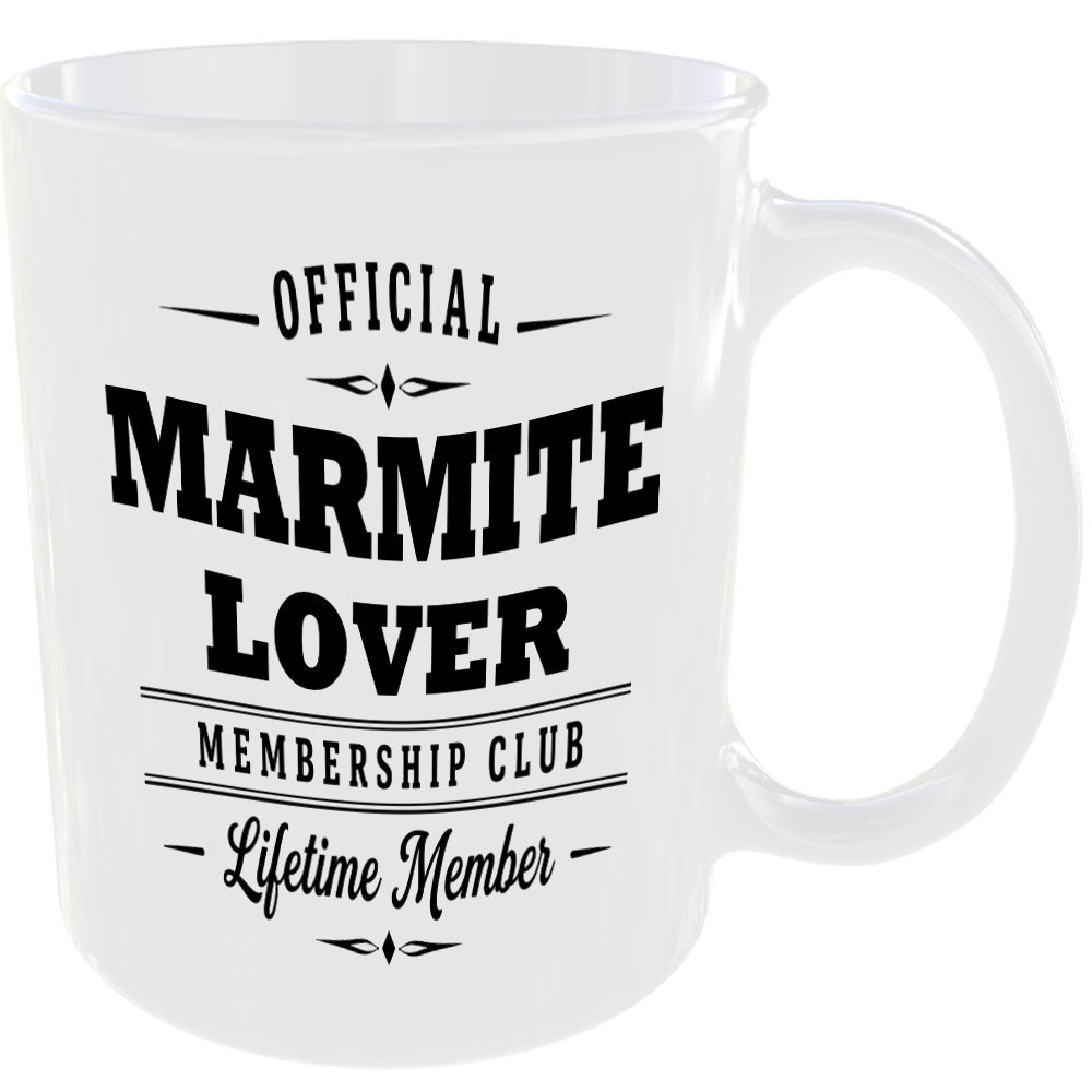Official Marmite Lover Membership Club Funny Ceramic Mug Birthday Gift Tea Cup ☕ - Image 2