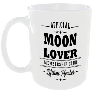 Official Moon Lover Membership Club Funny Ceramic Mug Birthday Gift Tea Coffee ☕