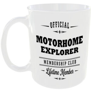 Official Motorhome Explorer Membership Club Funny Ceramic Mug Outdoor Hobby Gift