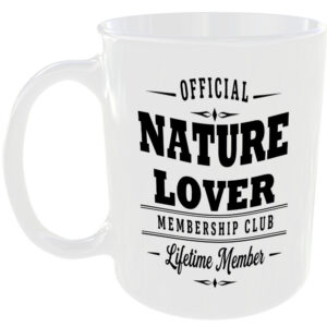 Official Nature Lover Membership Club Funny Ceramic Mug Birthday Gift Tea Coffee