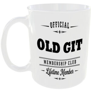 Official Old Git Membership Club Funny Ceramic Mug Birthday Gift Tea Coffee Cup