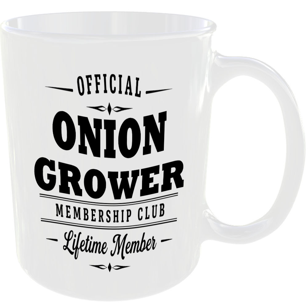 Official Onion Grower Membership Club Funny Ceramic Mug Gardening Birthday Gift - Image 2