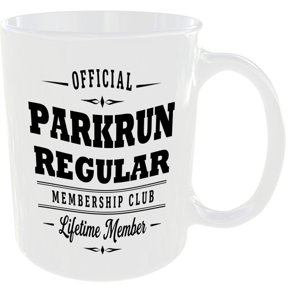 Official Parkrun Regular Membership Club Funny Ceramic Mug Sports Fitness Fan - Image 2