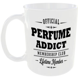 Official Perfume Addict Membership Club Funny Ceramic Mug Collector Hobby Gift