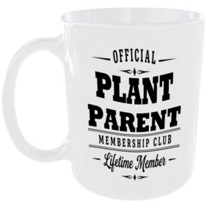 Official Plant Parent Membership Club Funny Ceramic Mug Birthday Gift Tea Coffee