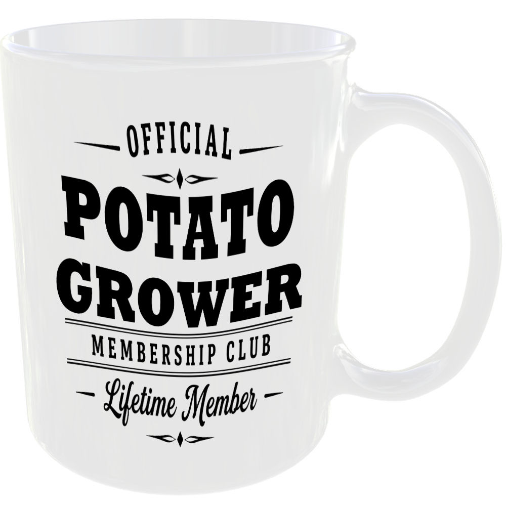 Official Potato Grower Membership Club Funny Ceramic Mug Gardening Birthday Gift - Image 2