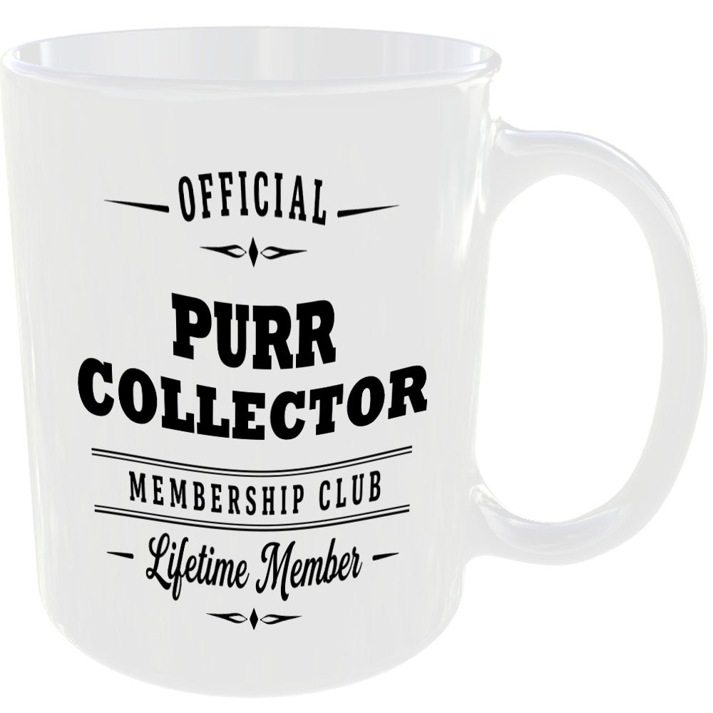Official Purr Collector Membership Club Funny Pet Lover Mug Gift - Image 2